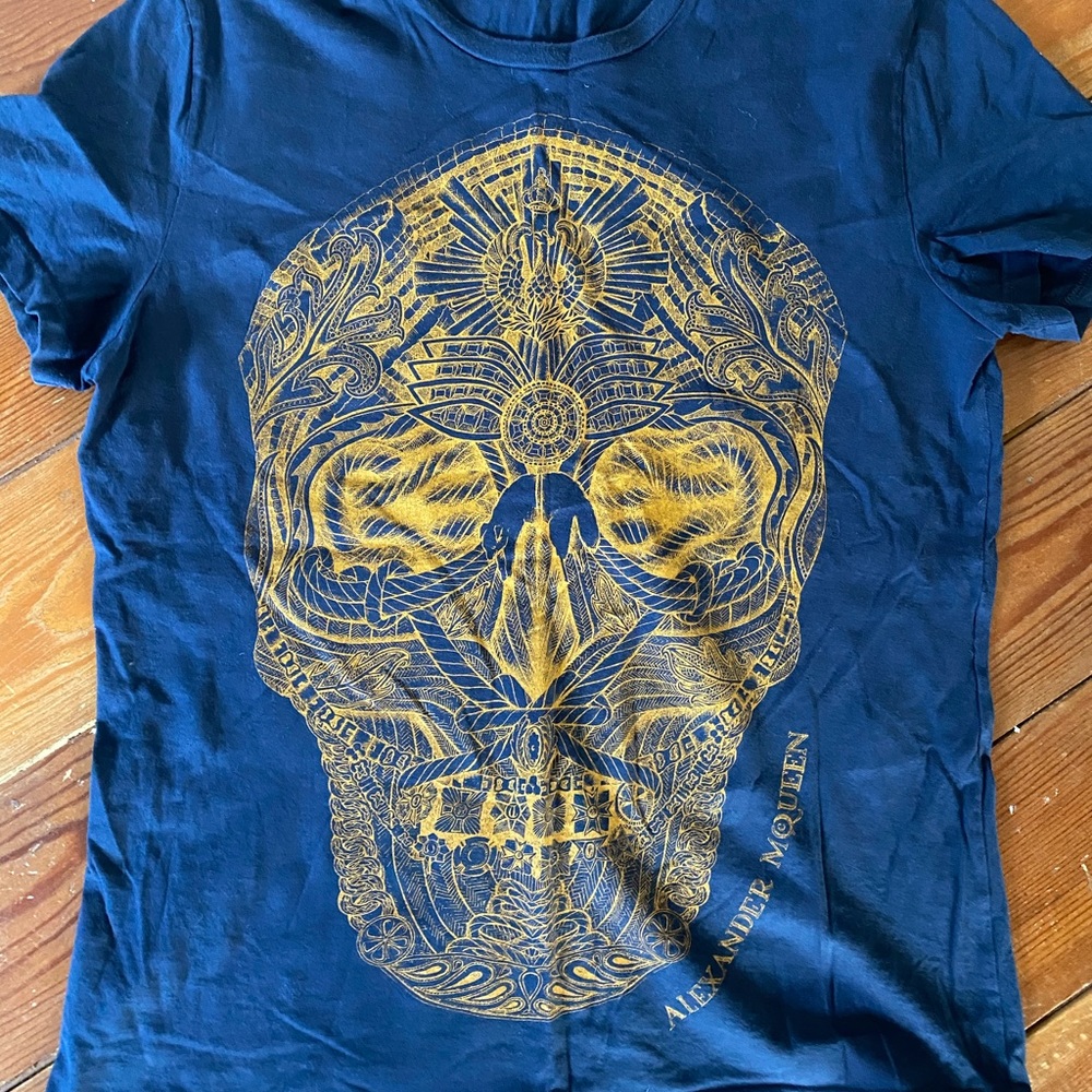 McQueen Skull T-Shirt- L